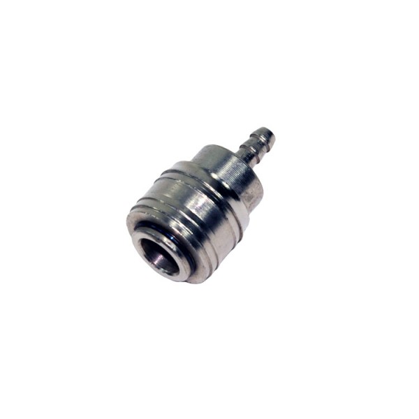 Compressed air coupling with 6mm hose nozzle NW 7.2