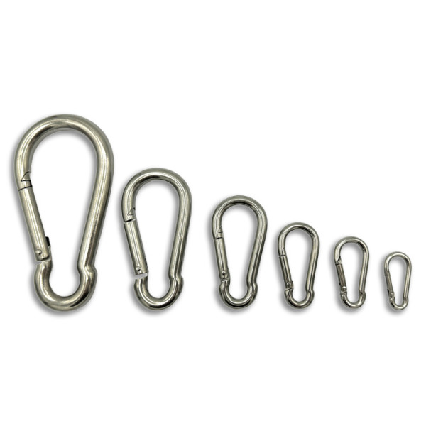 Carabiner, galvanized steel