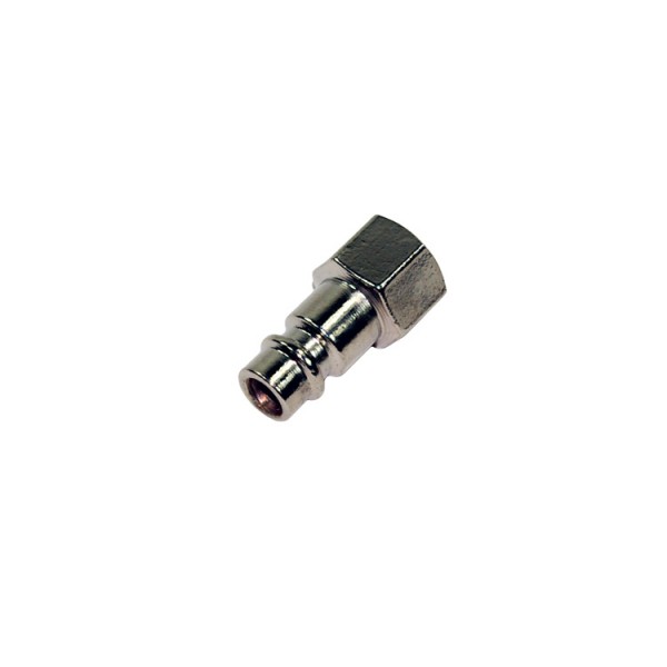 Compressed air plug nipple with 1/4" internal thread NW 7.2