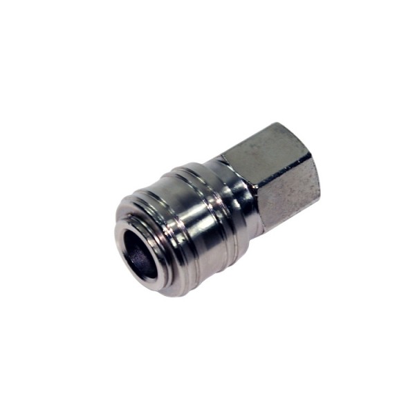 Compressed air coupling with 1/4" internal thread NW 7.2